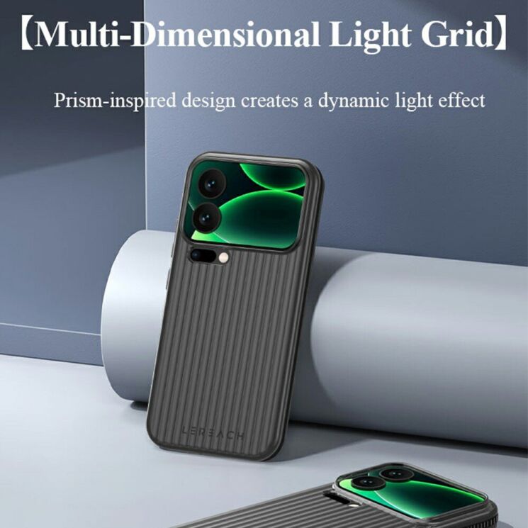 Защитный чехол LEREACH TOC Series для Xiaomi 17 - Black: фото 6 из 9