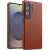Защитный чехол MELKCO Leather Back Cover (with MagSafe Support) для Samsung Galaxy S25 Ultra (S938) - Brown: фото 1 из 6