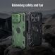 Защитный чехол NILLKIN CamShield Armor Prop Magnetic Case для Apple iPhone 16 Pro Max - Green (360452G). Фото 8 из 22