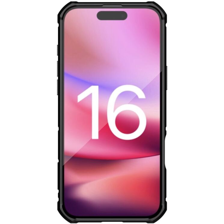 Защитный чехол NILLKIN CamShield Armor Prop Magnetic Case для Apple iPhone 16 Pro Max - Green: фото 5 из 22