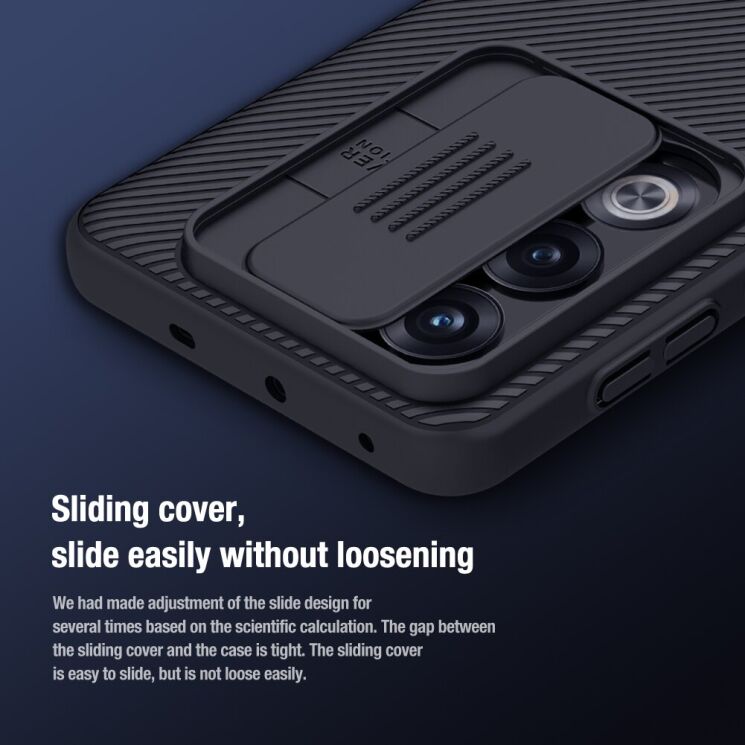 Захисний чохол NILLKIN CamShield Case для OnePlus Ace 3V - Black: фото 14 з 18