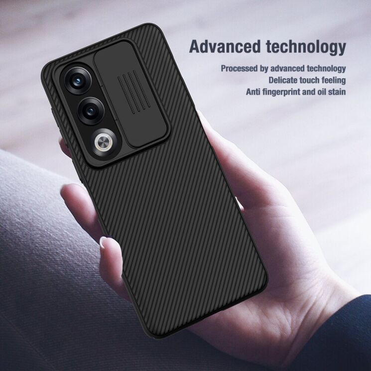 Захисний чохол NILLKIN CamShield Case для OnePlus Ace 3V - Black: фото 9 з 18