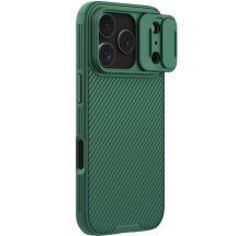 Чохол зі шторкою для камери NILLKIN CamShield Pro для iPhone 17 Pro - Green: фото 1 з 18