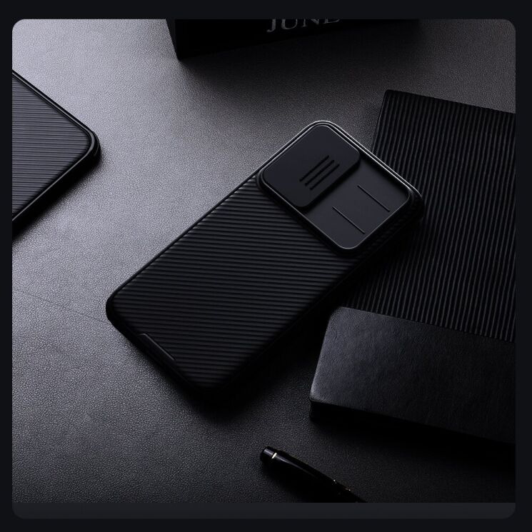 Захисний чохол NILLKIN CamShield Pro для Xiaomi Poco F7 - Black: фото 15 з 16
