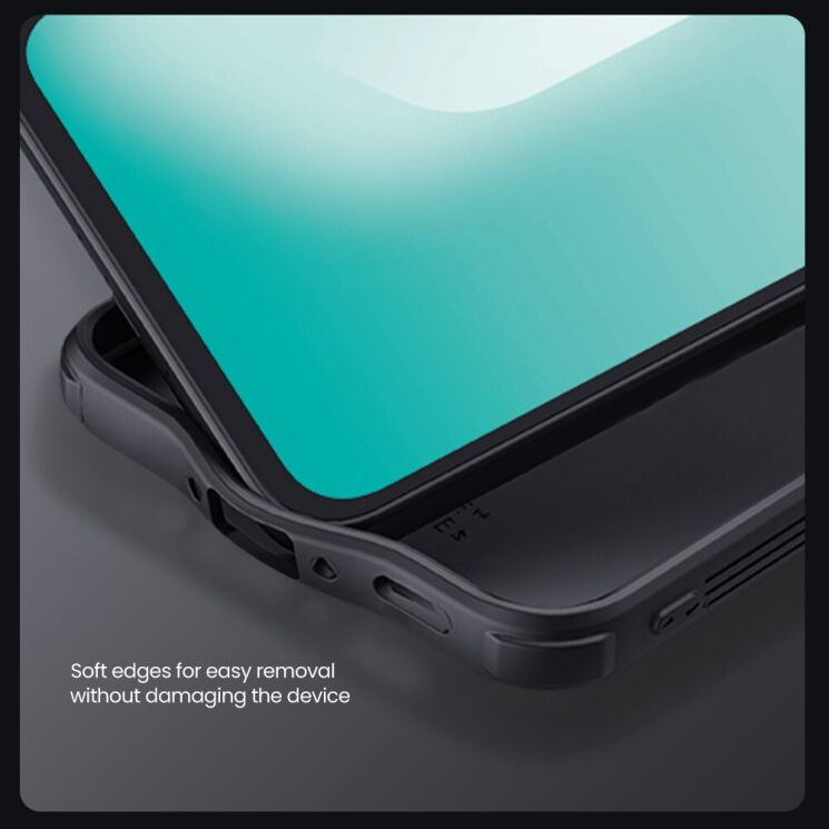 Захисний чохол NILLKIN CamShield Pro для Xiaomi Poco F7 - Black: фото 10 з 16