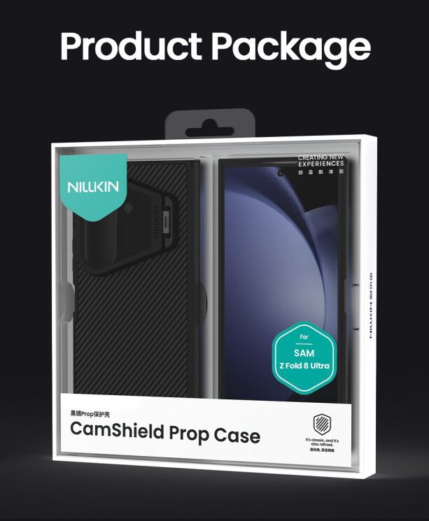Защитный чехол NILLKIN CamShield Prop Magnetic (FF) для Samsung Galaxy Fold 8 Ultra - Black (424013B) Защитный чехол NILLKIN CamShield Prop Magnetic (FF) для Samsung Galaxy Fold 8 Ultra - Black: фото 18 из 18