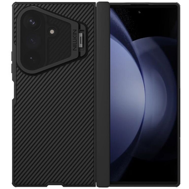 Защитный чехол NILLKIN CamShield Prop Magnetic (FF) для Samsung Galaxy Fold 8 Ultra - Black (424013B) Защитный чехол NILLKIN CamShield Prop Magnetic (FF) для Samsung Galaxy Fold 8 Ultra - Black: фото 1 из 18