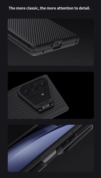 Защитный чехол NILLKIN CamShield Prop Magnetic (FF) для Samsung Galaxy Fold 8 Ultra - Black (424013B) Защитный чехол NILLKIN CamShield Prop Magnetic (FF) для Samsung Galaxy Fold 8 Ultra - Black: фото 15 из 18