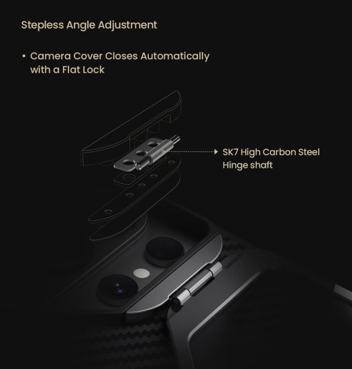 Захисний чохол NILLKIN CarboProp Magnetic (FP) для Samsung Galaxy S26 Ultra - Black: фото 13 з 16