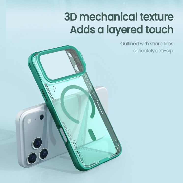 Захисний чохол NILLKIN Iceblade Prop Magnetic (Precise Cut-out) для Apple iPhone 17 Pro Max - Gold: фото 11 з 17