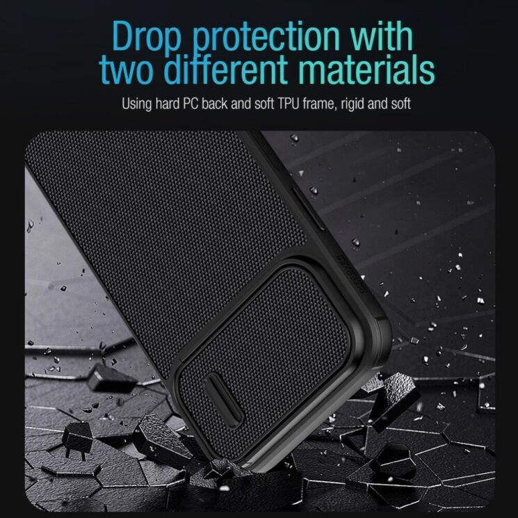 Захисний чохол NILLKIN Textured Case S для Apple iPhone 14 - Green: фото 5 з 6