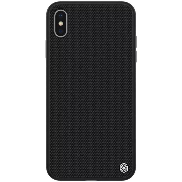 Защитный чехол NILLKIN Textured для iPhone XS Max - Black (208885B) Защитный чехол NILLKIN Textured для iPhone XS Max - Black: фото 1 из 13