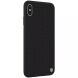 Защитный чехол NILLKIN Textured для iPhone XS Max - Black (208885B). Фото 4 из 13