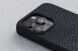 Защитный чехол Njord Salmon Leather MagSafe для Apple iPhone 15 Pro NA53SL00 - Black (350806B). Фото 13 из 17