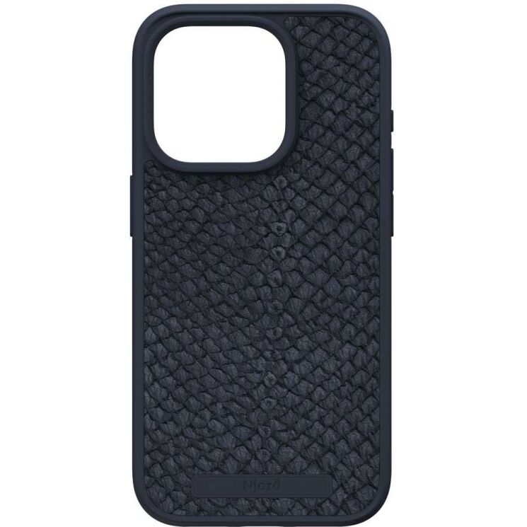 Защитный чехол Njord Salmon Leather MagSafe для Apple iPhone 15 Pro NA53SL00 - Black: фото 5 из 17