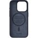 Защитный чехол Njord Salmon Leather MagSafe для Apple iPhone 15 Pro NA53SL00 - Black (350806B). Фото 8 из 17
