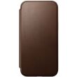 Защитный чехол Nomad Modern Leather Folio для Apple iPhone 15 Plus - Brown (339753Z)