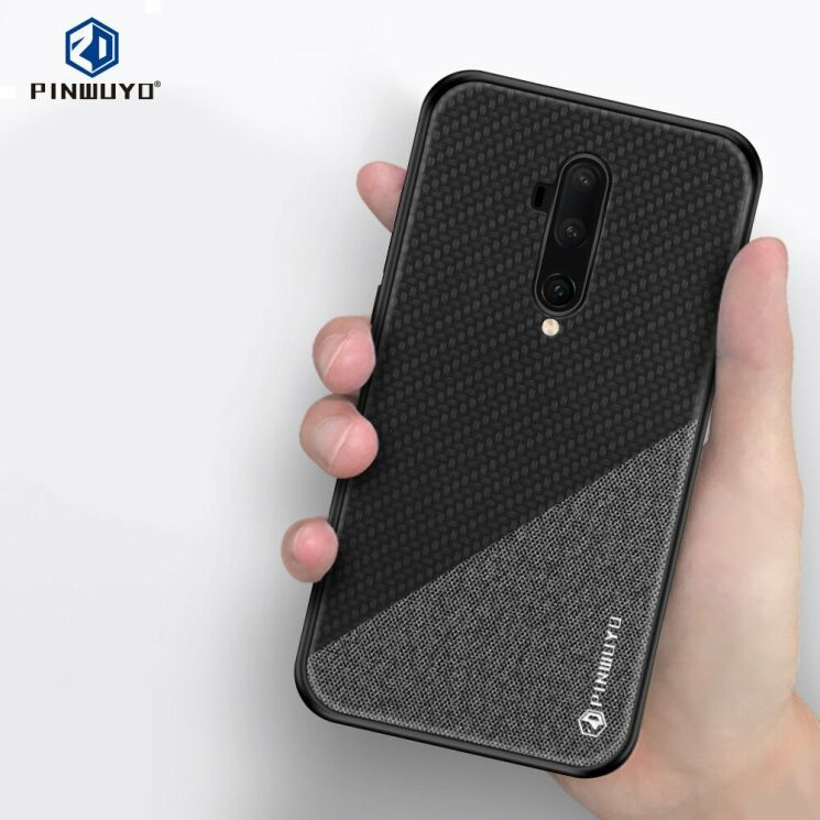 Захисний чохол PINWUYO Honor Series для OnePlus 7T Pro - Black: фото 3 з 12