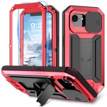Защитный чехол R-JUST Armadillo для Apple iPhone 16e - Red: фото 1 из 7