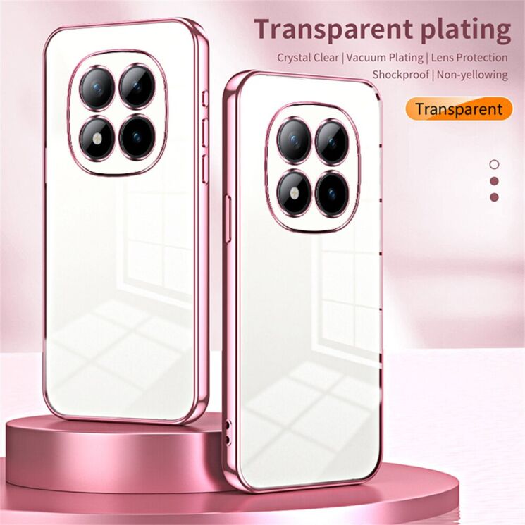 Защитный чехол Reframe Electroplating Frame для Xiaomi Redmi Note 15 Pro Plus / Poco M8 Pro 5G - Purple: фото 3 из 7