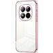 Защитный чехол Reframe Electroplating Frame для Xiaomi Redmi Note 15 Pro Plus / Poco M8 Pro 5G - Pink (404726P). Фото 1 из 7