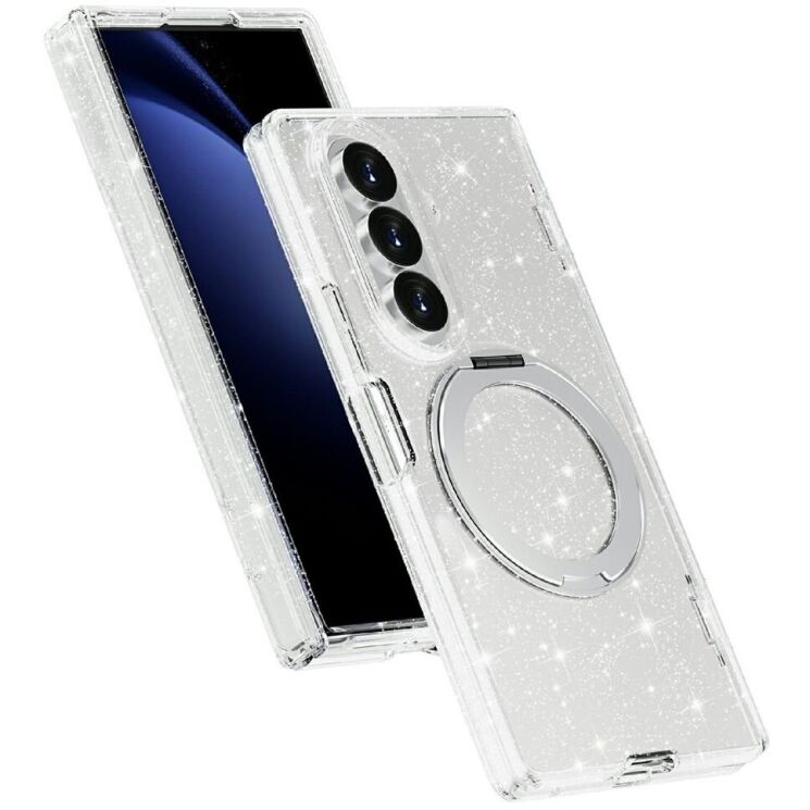 Захисний чохол Reframe Glitter Stand Case для Samsung Galaxy Fold 8 Ultra - White (424028W) Захисний чохол Reframe Glitter Stand Case для Samsung Galaxy Fold 8 Ultra - White: фото 2 з 6