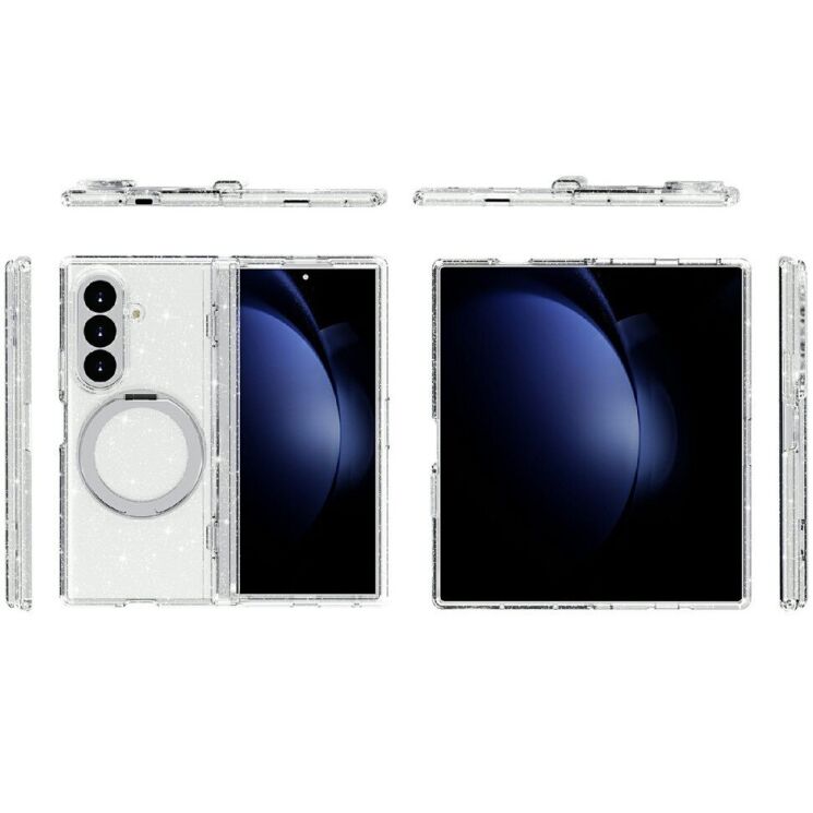 Захисний чохол Reframe Glitter Stand Case для Samsung Galaxy Fold 8 Ultra - White (424028W) Захисний чохол Reframe Glitter Stand Case для Samsung Galaxy Fold 8 Ultra - White: фото 6 з 6