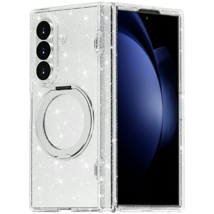 Захисний чохол Reframe Glitter Stand Case для Samsung Galaxy Fold 8 Ultra - White (424028W) Захисний чохол Reframe Glitter Stand Case для Samsung Galaxy Fold 8 Ultra - White: фото 3 з 6