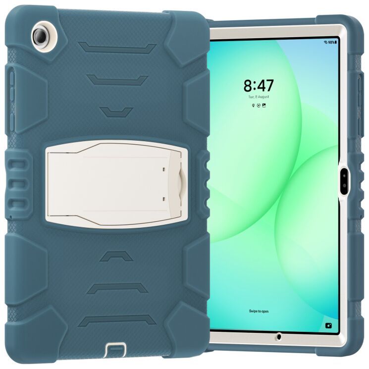 Защитный чехол Reframe Hybrid Armor для Samsung Galaxy Tab A11 Plus (X230/236) - Cornflower Blue: фото 2 из 9