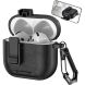 Захисний чохол Reframe Leather Texture для Apple AirPods 4 - Black (364457B). Фото 1 з 6