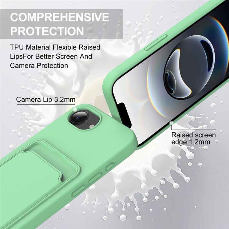 Захисний чохол Reframe Silicone Holder для Apple iPhone 16e - Black: фото 7 з 7