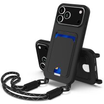 Захисний чохол Reframe Silicone Holder для Apple iPhone 17 Pro - Black: фото 1 з 7