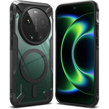 Защитный чехол Ringke Fusion X Magnetic для Xiaomi 17 Ultra (8800328818965) - Black: фото 1 из 18