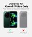 Защитный чехол Ringke Fusion X Magnetic для Xiaomi 17 Ultra (8800328818965) - Black (407550B). Фото 3 из 18