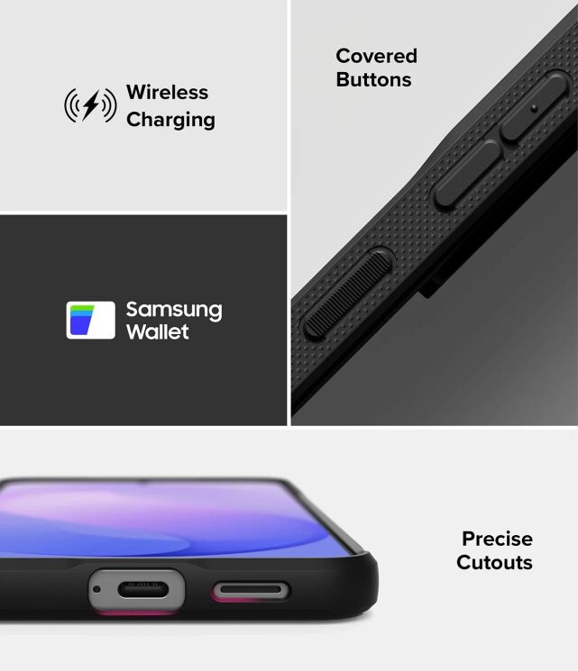 Захисний чохол Ringke Onyx для Samsung Galaxy S26 FE (8800380463806) - Camo Black: фото 12 з 14