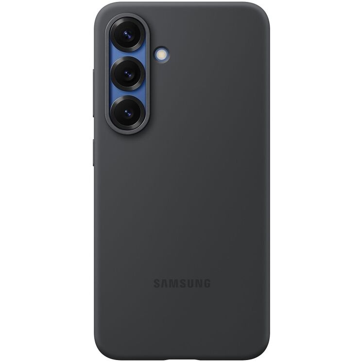 Захисний чохол Silicone Case для Samsung Galaxy S25 (S931) EF-PS931CBEGWW - Black: фото 1 з 3