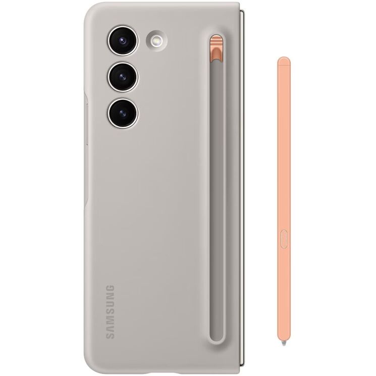 Защитный чехол Slim S Pen Case для Samsung Galaxy Fold 5 (EF-OF94PCUEGUA) - Sand: фото 2 из 4