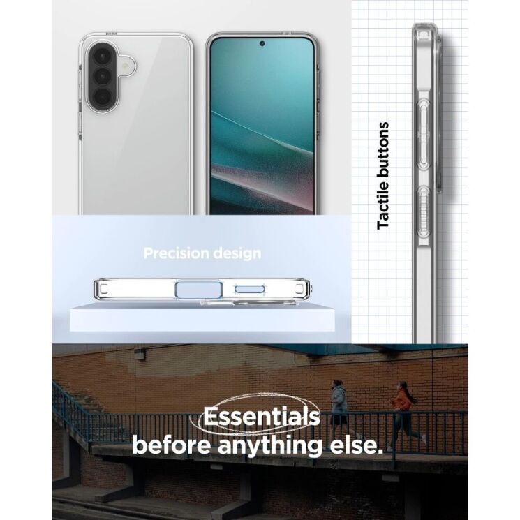 Защитный чехол Spigen Liquid Crystal для Samsung Galaxy A57 (A576) ACS11127 - Crystal Clear: фото 14 из 14