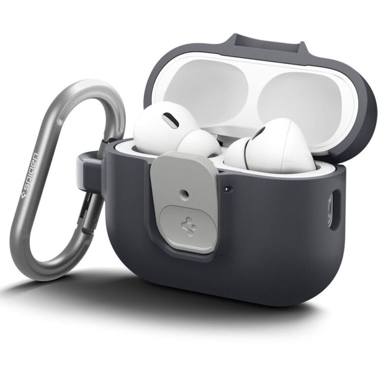 Защитный чехол Spigen Nano Pop (FH) для AirPods Pro 3 (ACS10133) - Black Sesame (390153B) Защитный чехол Spigen Nano Pop (FH) для AirPods Pro 3 (ACS10133) - Black Sesame: фото 2 из 17