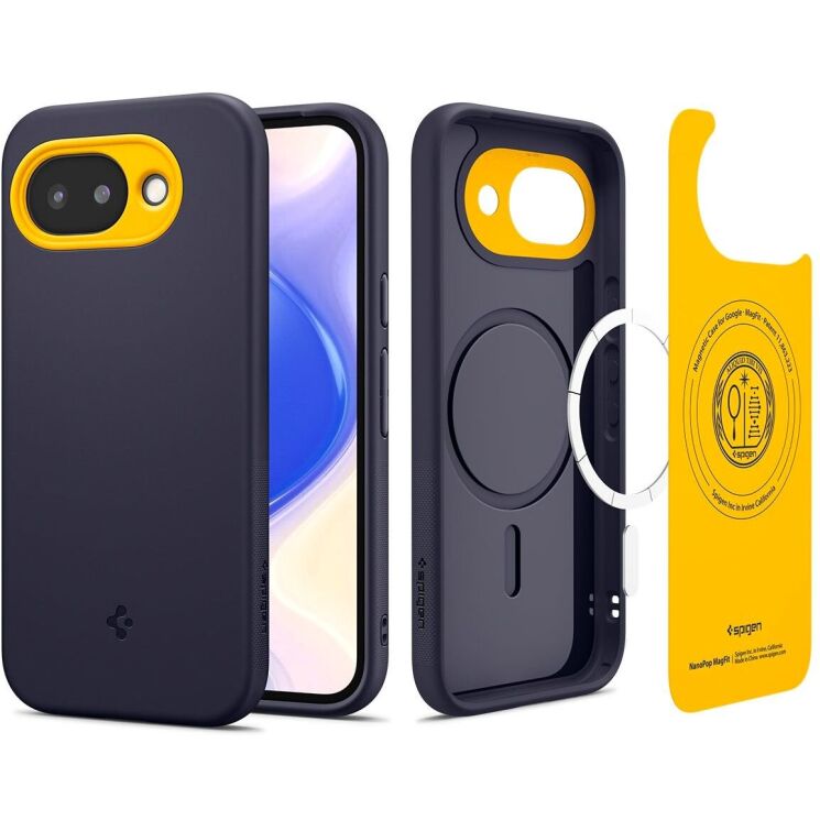 Защитный чехол Spigen Nano Pop (MagFit) для Google Pixel 10a (ACS11286) - Blueberry Navy: фото 1 из 13