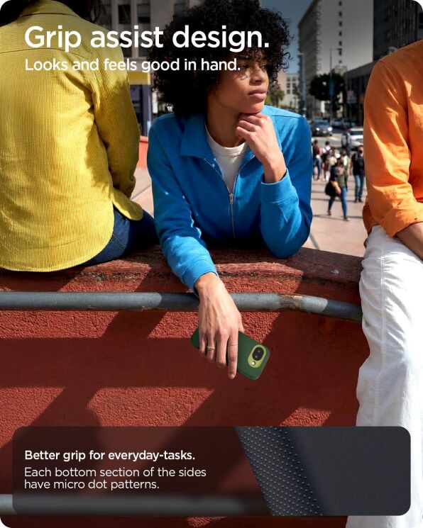 Защитный чехол Spigen Nano Pop (MagFit) для Google Pixel 10a (ACS11287) - Black Sesame: фото 12 из 13