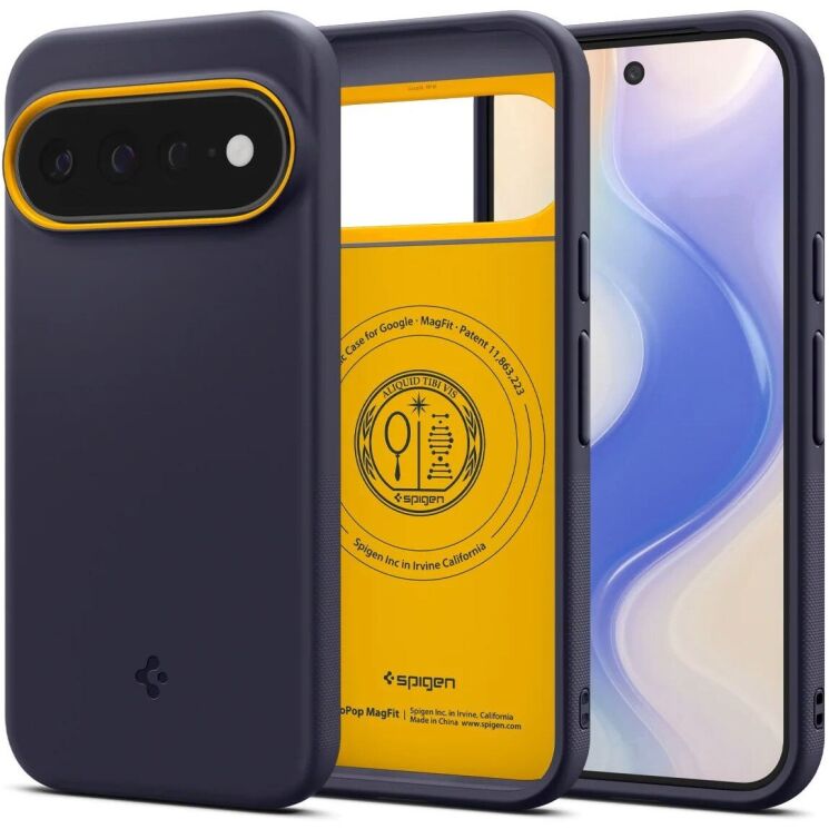 Захисний чохол Spigen Nano Pop (MagFit) для Google Pixel 11 (ACS11444) - Navy: фото 2 з 13
