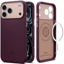 Защитный чехол Spigen Nano Pop (MagFit) для iPhone 18 Pro (ACS12179) - Burgundy: фото 1 из 10