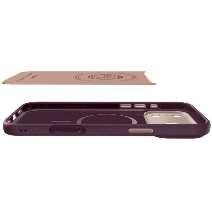 Защитный чехол Spigen Nano Pop (MagFit) для iPhone 18 Pro (ACS12179) - Burgundy (440103DR) Защитный чехол Spigen Nano Pop (MagFit) для iPhone 18 Pro (ACS12179) - Burgundy: фото 5 из 10