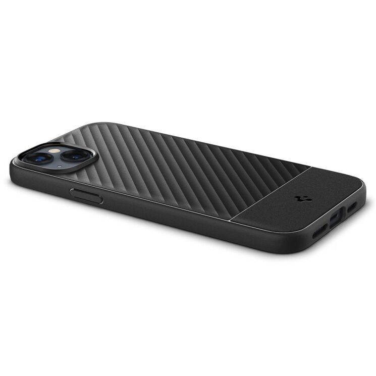 Защитный чехол Spigen (SGP) Core Armor для Apple iPhone 14 - Matte Black: фото 4 из 8