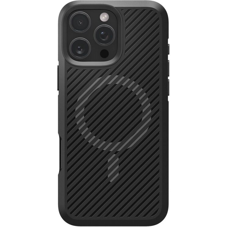 Захисний чохол Spigen (SGP) Core Armor (MagFit) для Apple iPhone 16 Pro Max - Matte Black: фото 2 з 14