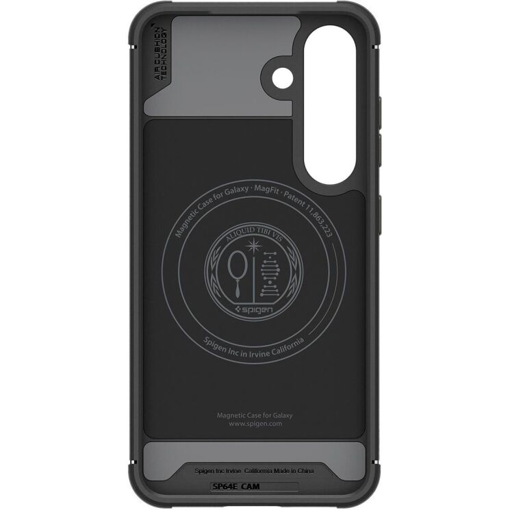 Защитный чехол Spigen (SGP) Core Armor (MagFit) для Samsung Galaxy S25 Plus (S936) ACS08918 - Matte Black: фото 4 из 13