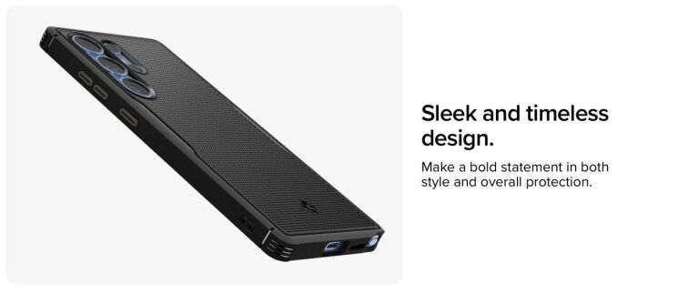 Защитный чехол Spigen (SGP) Core Armor (MagFit) для Samsung Galaxy S25 Plus (S936) ACS08918 - Matte Black: фото 11 из 13