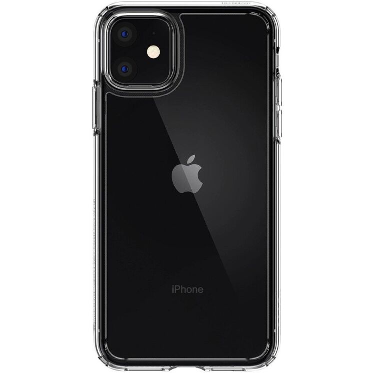Защитный чехол Spigen (SGP) Crystal Hybrid для Apple iPhone 11 - Crystal Clear: фото 2 из 6