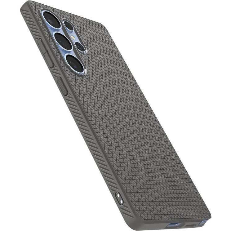 Защитный чехол Spigen (SGP) Liquid Air для Samsung Galaxy S25 Ultra (S938) ACS08954 - Gray: фото 3 из 18